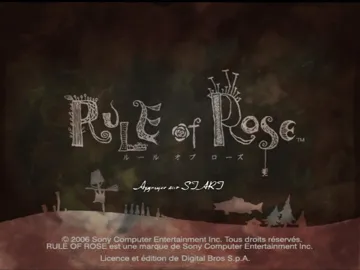 Rule of Rose screen shot title